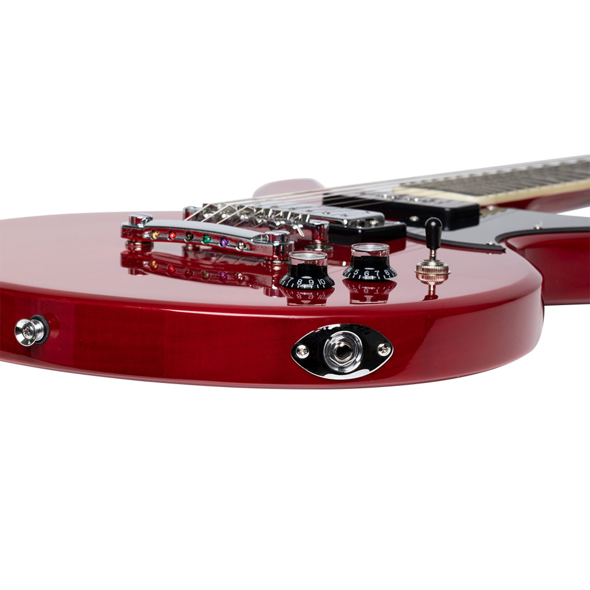 Stagg SVY DC TCH, elektrická kytara, cherry - Obrázek 7