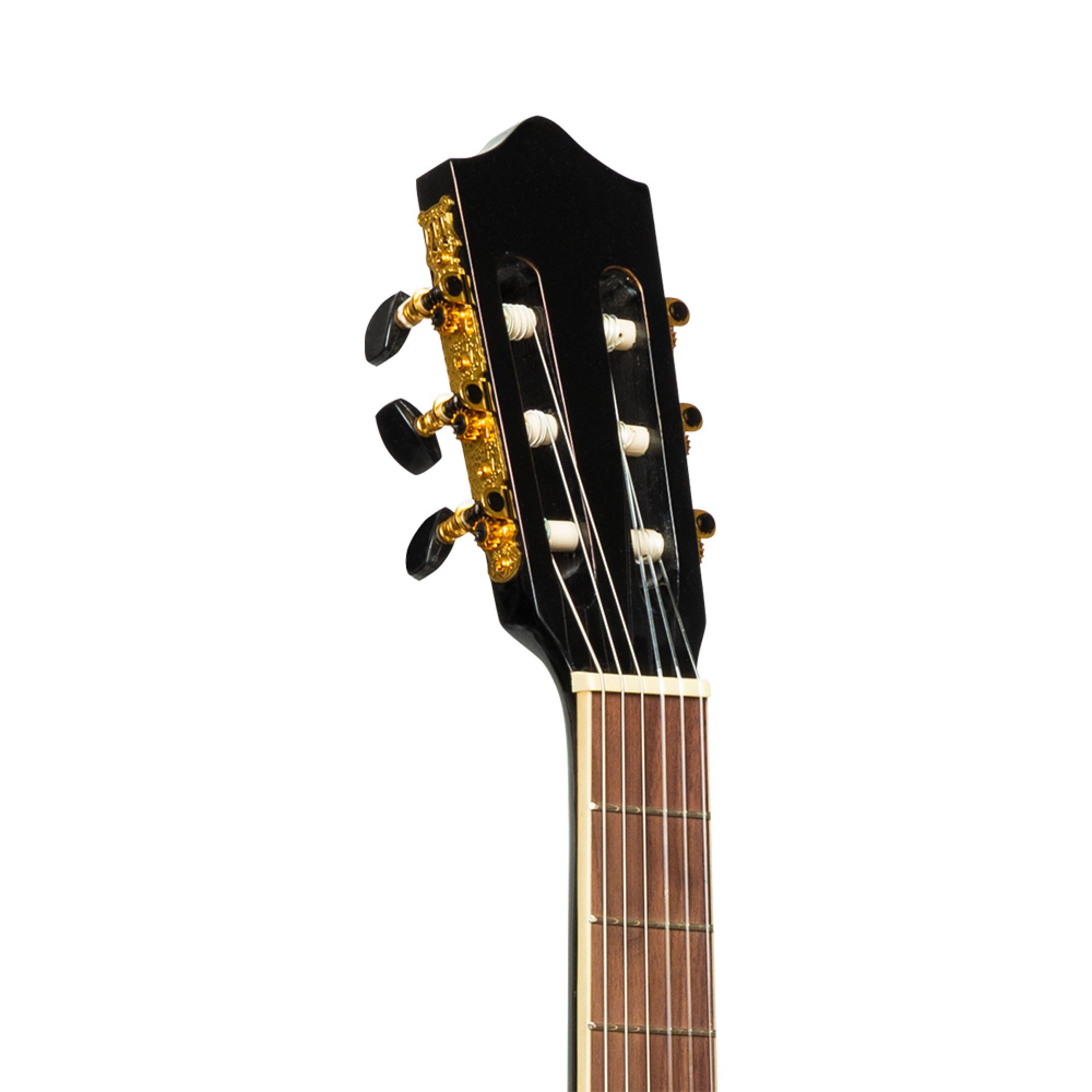 Stagg SCL60 TCE-BLK, elektroakustická klasická kytara 4/4, černá - Obrázek 4