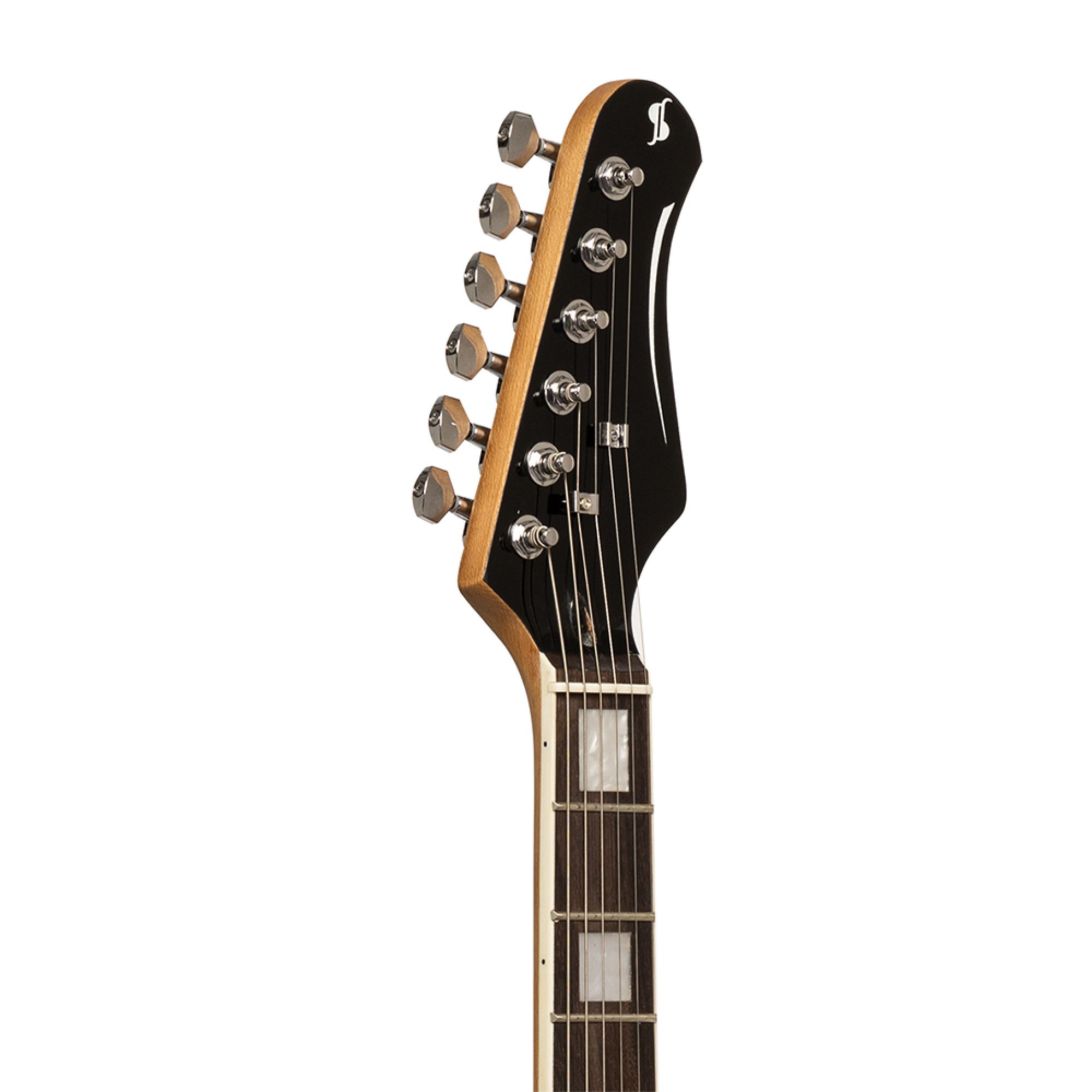Stagg SES-60 WHB, elektrická kytara, bílá - Obrázek 5