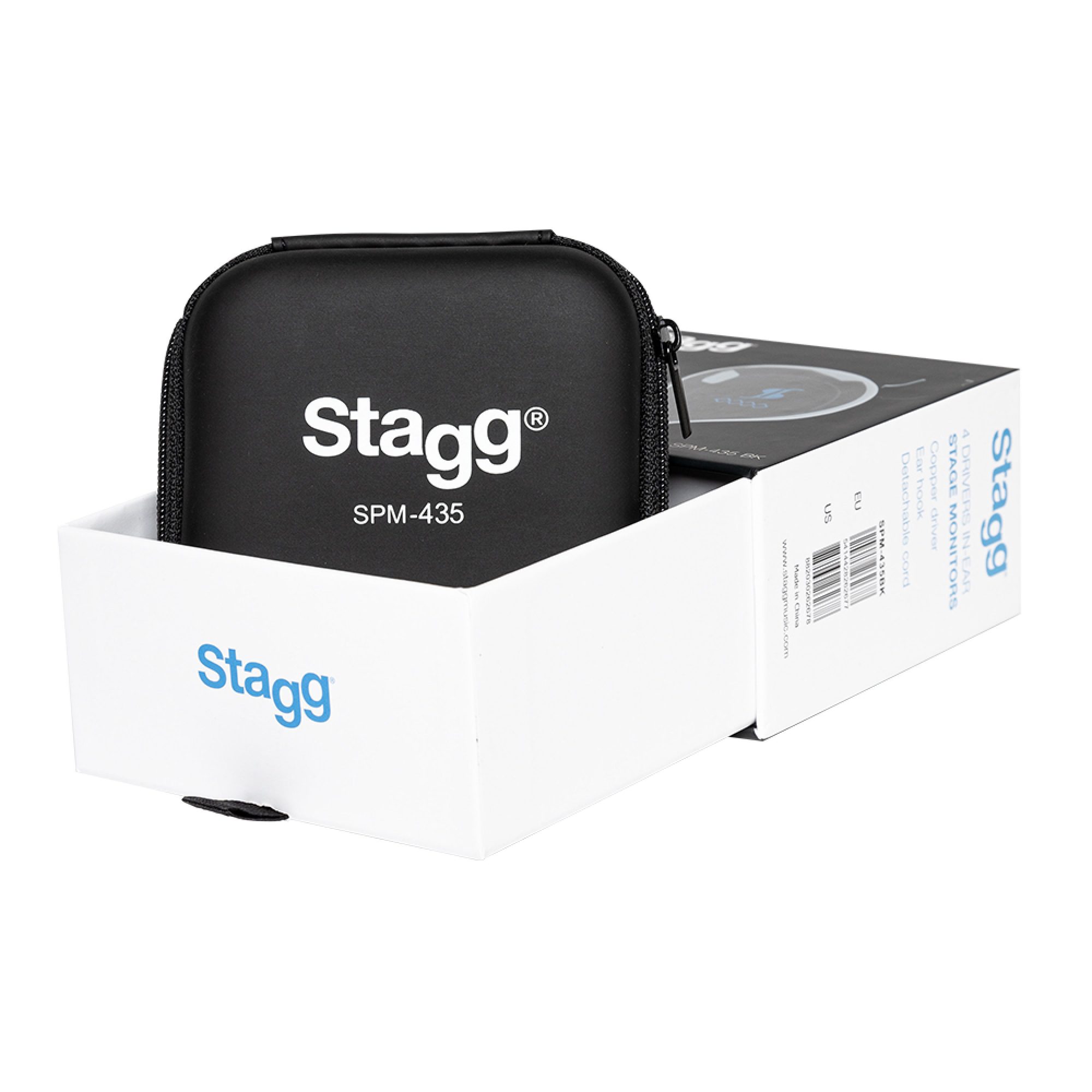Stagg SPM-435 TR, 4-driver in-ear sluchátka, transparentní - Obrázek 6
