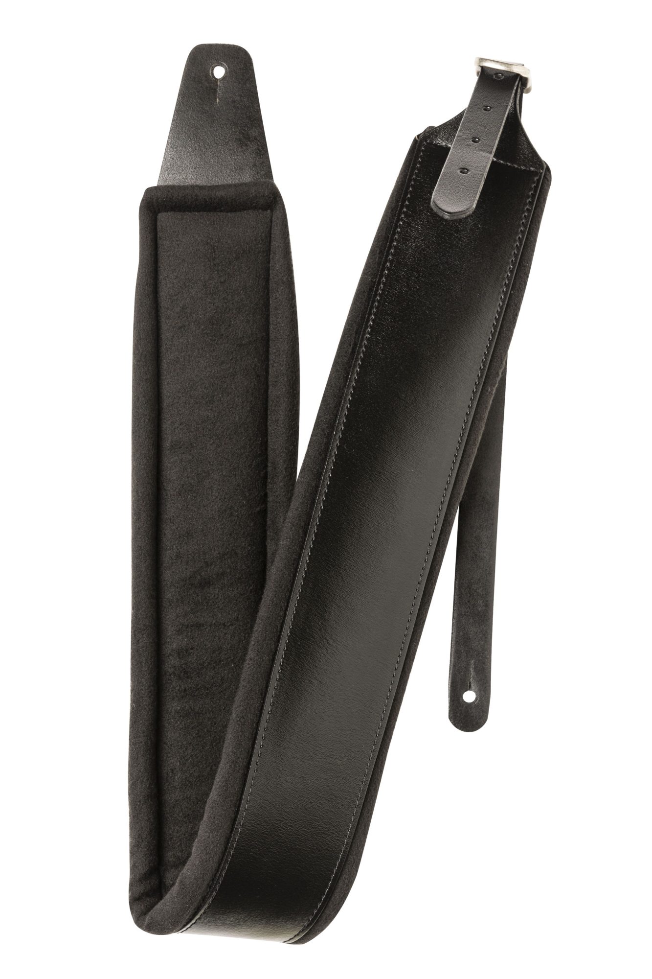 Stagg SLPL-BUCKLE BLK, kytarový popruh, černý