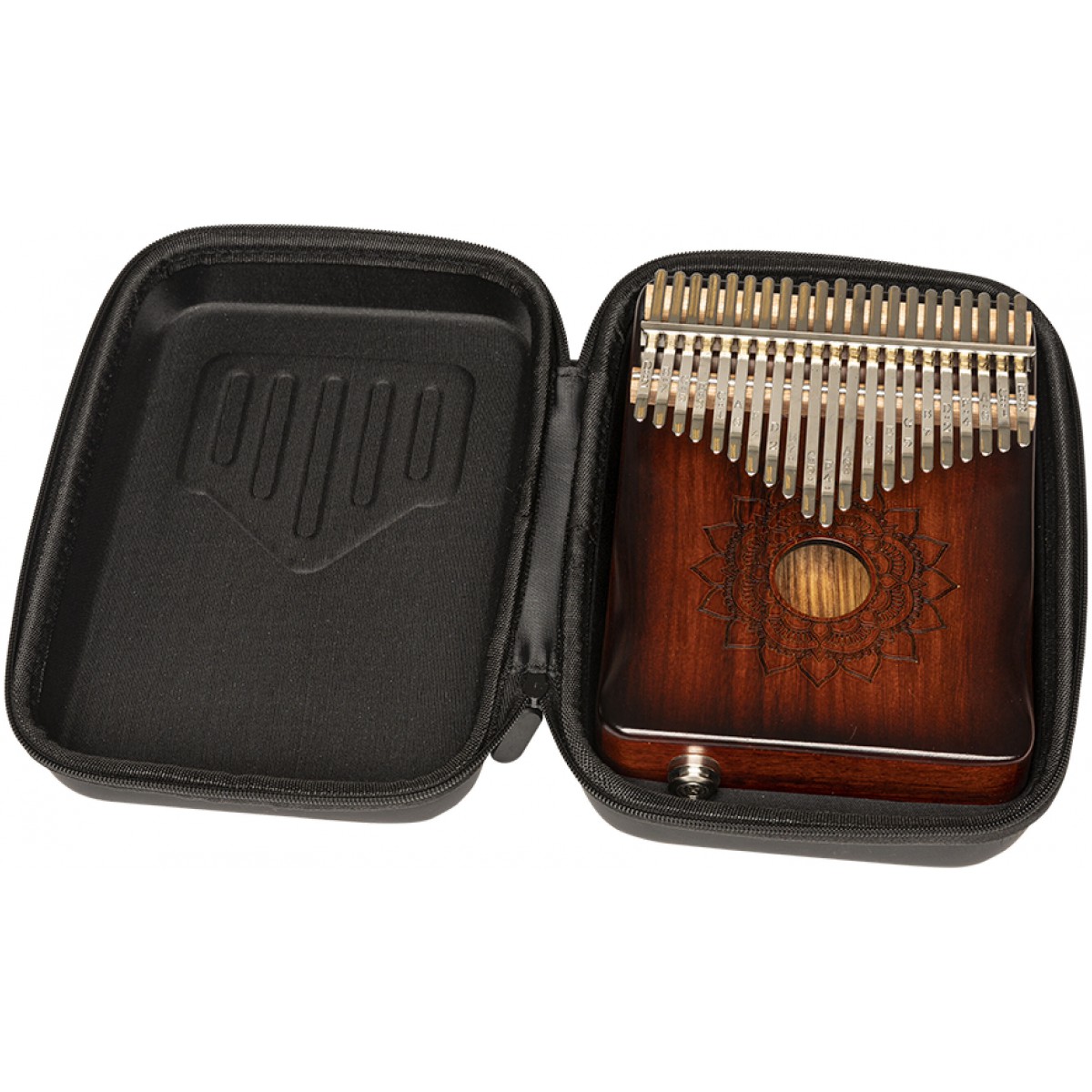 Stagg KALI-PRO21E-ZE, elektroakustická kalimba, 21 tónů, zebra wood - Obrázek 3