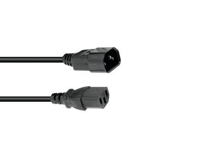 Omnitronic 3x0.75 1.5m prodlužovací kabel IEC