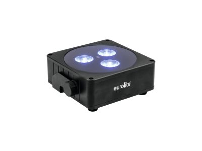 Eurolite AKKU Flat Light 3, černý
