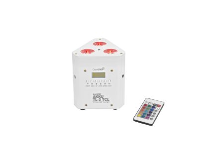 EUROLITE AKKU reflektor TL-3 TCL 3x3W TCL, DMX, IR