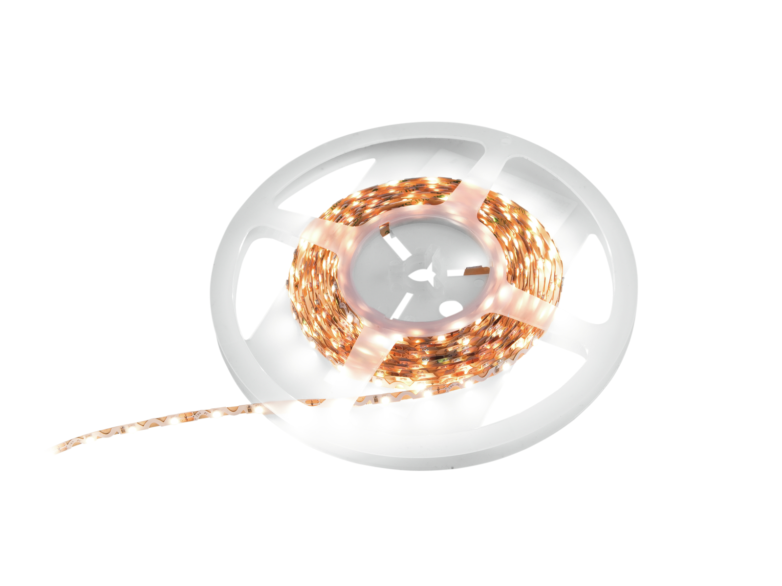 Eurolite LED 300 Strip 3528, světelná páska s ohebným plošným spojem, 3000K, 12 V, 5 m
