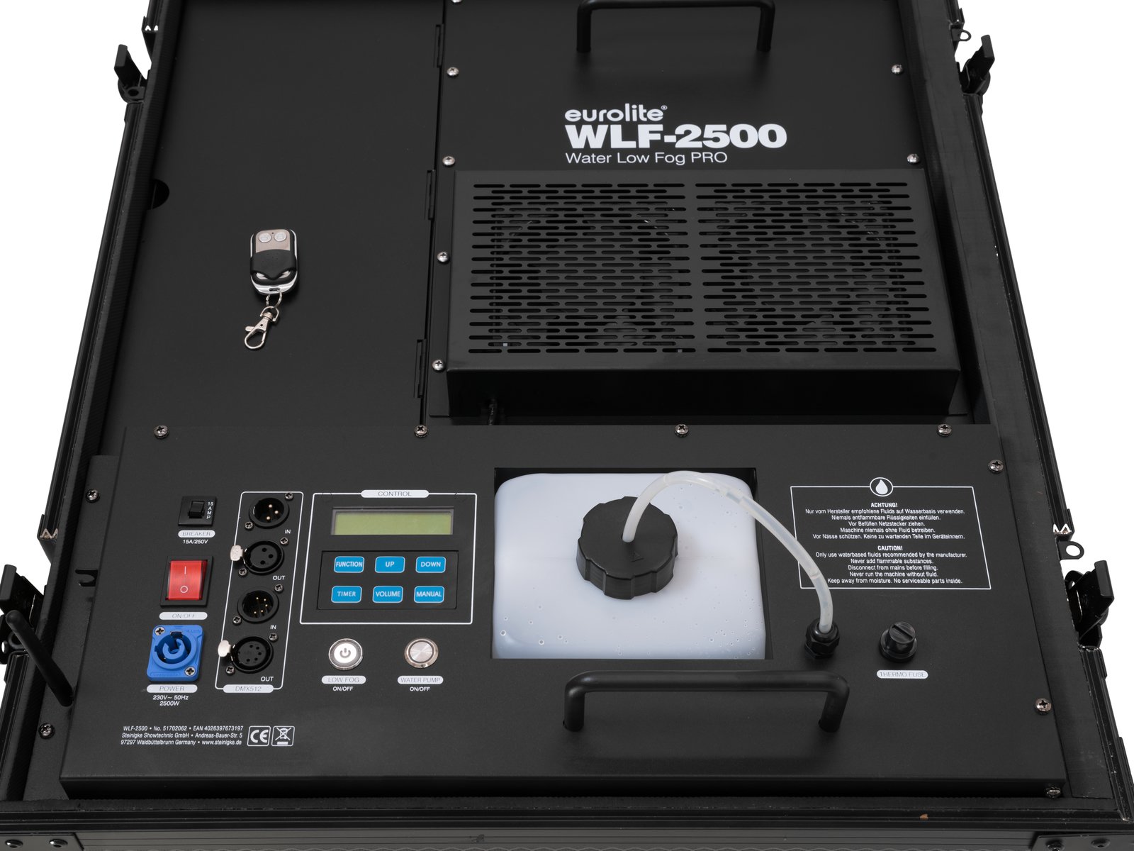 Eurolite WLF-2500 PRO výrobník plazivé mlhy - Obrázek 4