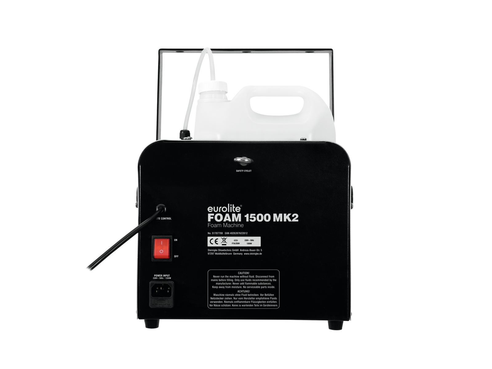 Eurolite Foam 1500 MK2 výrobník pěny - Obrázek 3