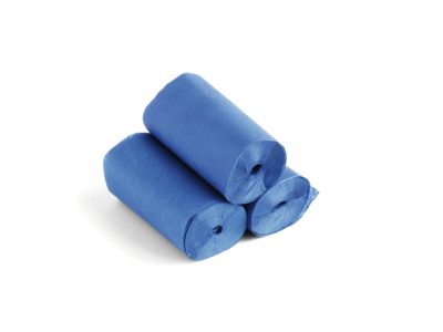TCM FX pomalu padající konfety-serpentýny 10mx5cm, tmavě modré, 10x