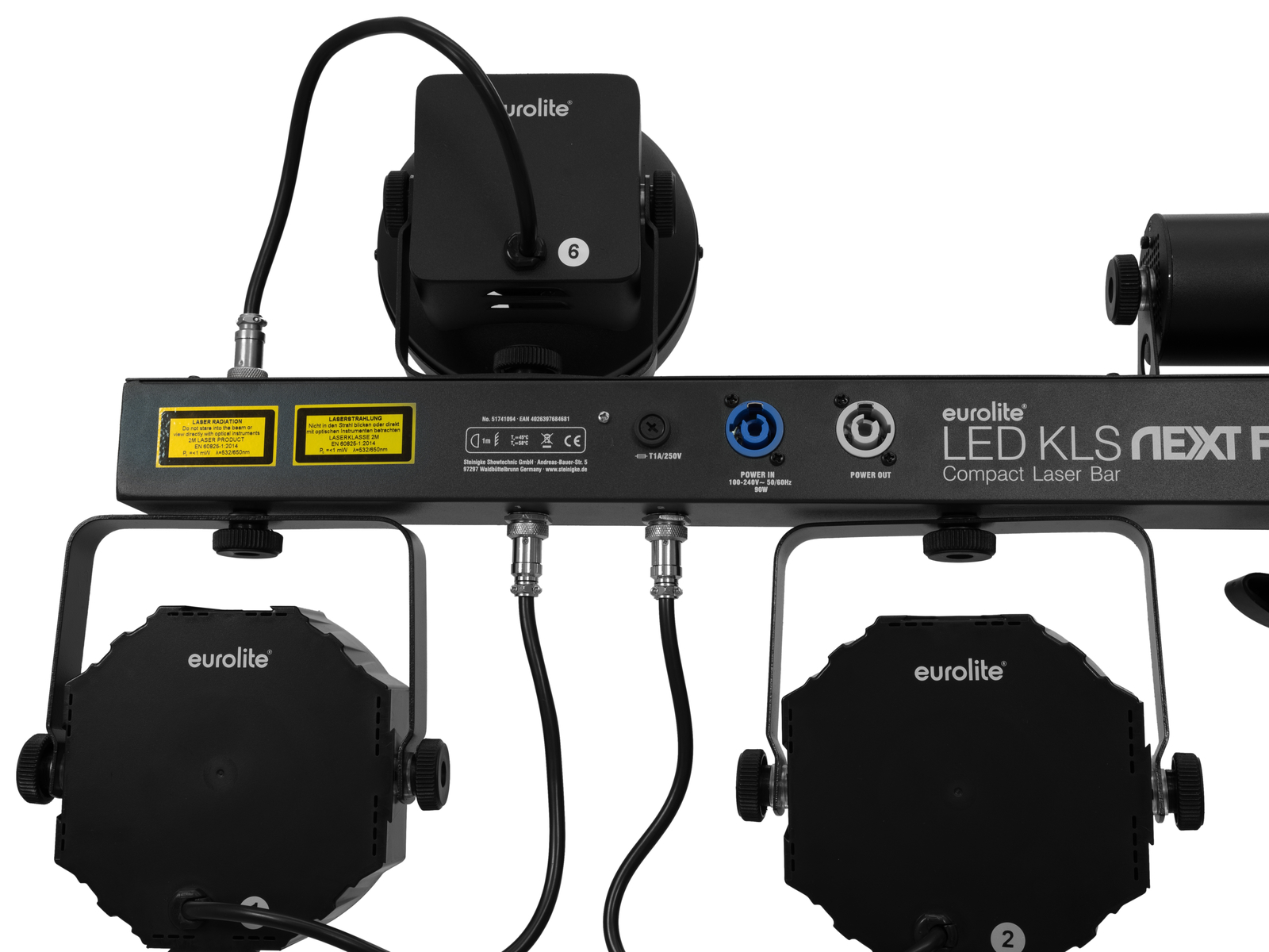 Eurolite LED KLS Laser Bar Next FX, světelný set - Obrázek 5