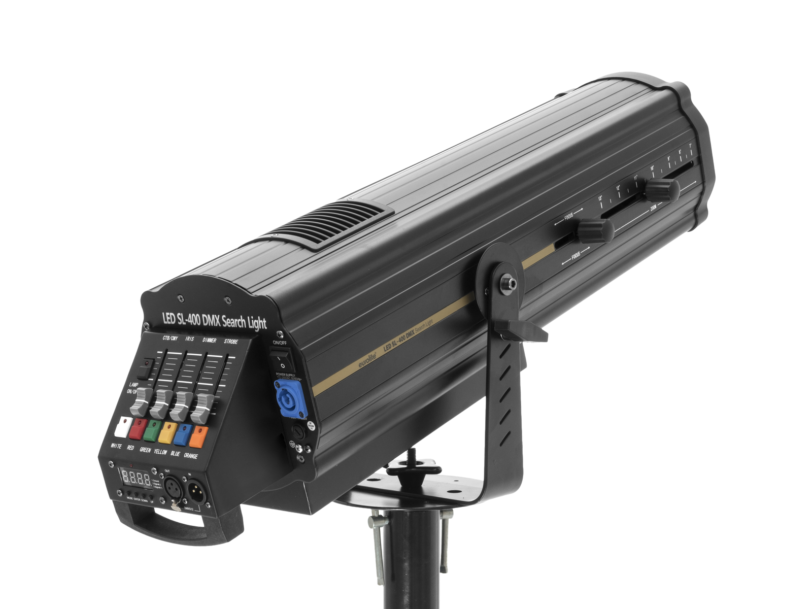 Eurolite LED SL-400 DMX hledáček, 1x 300W LED WW, 3500K