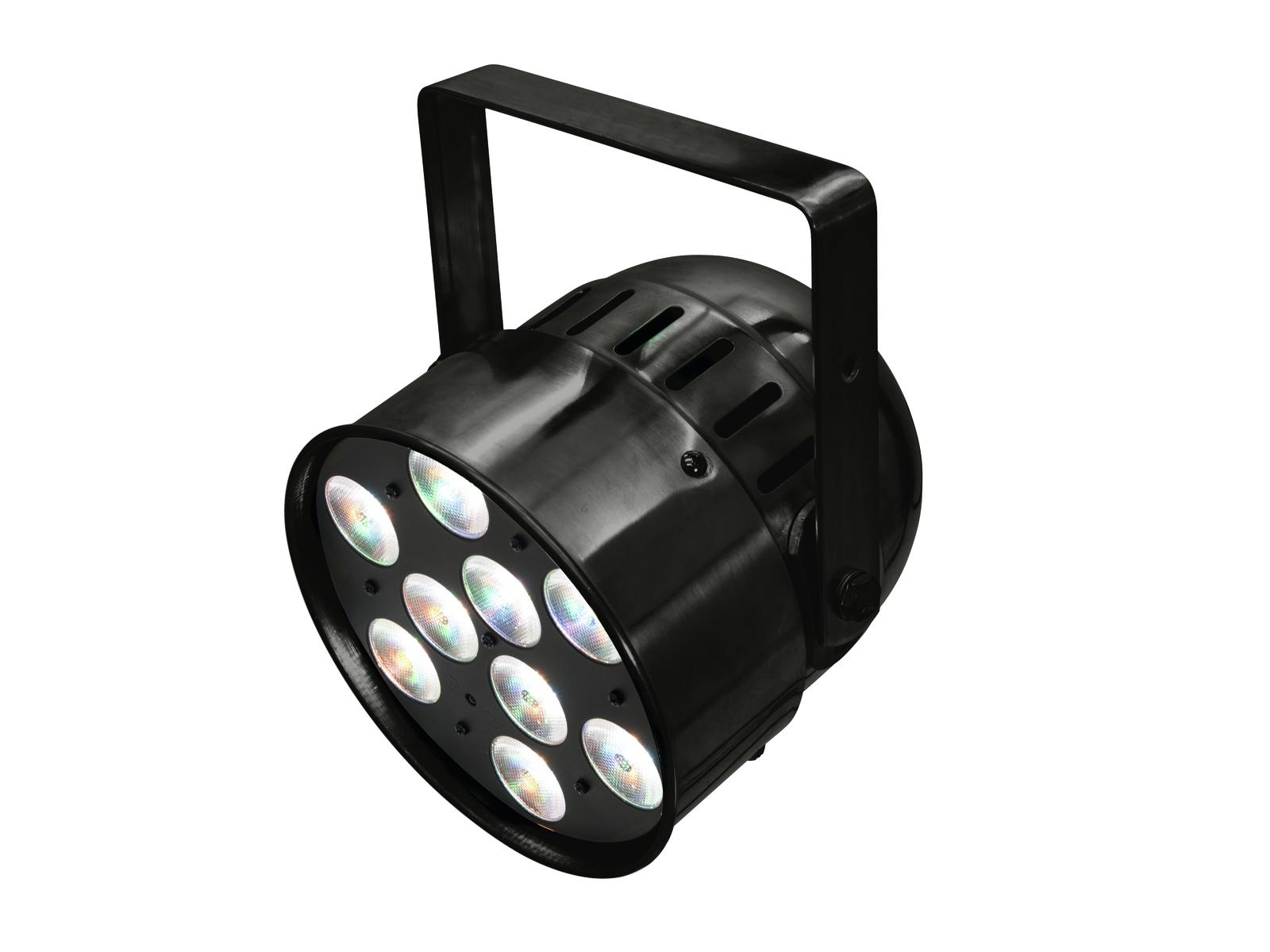 Eurolite LED PAR-56, 9x10W HCL, DMX, IR, černý - Obrázek 5