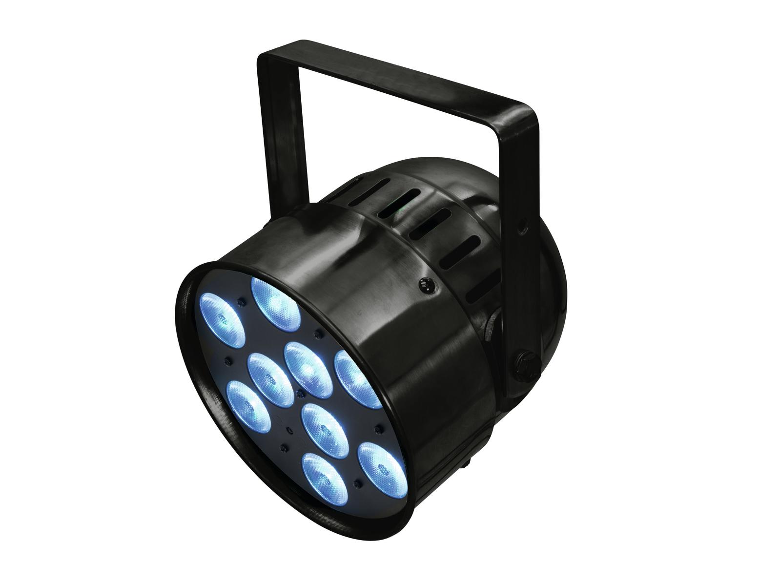 Eurolite LED PAR-56, 9x10W HCL, DMX, IR, černý - Obrázek 6