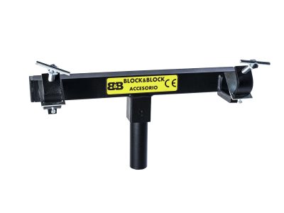 Block and Block AM3803, držák pro horizonátlní uchycení tyčí (male)