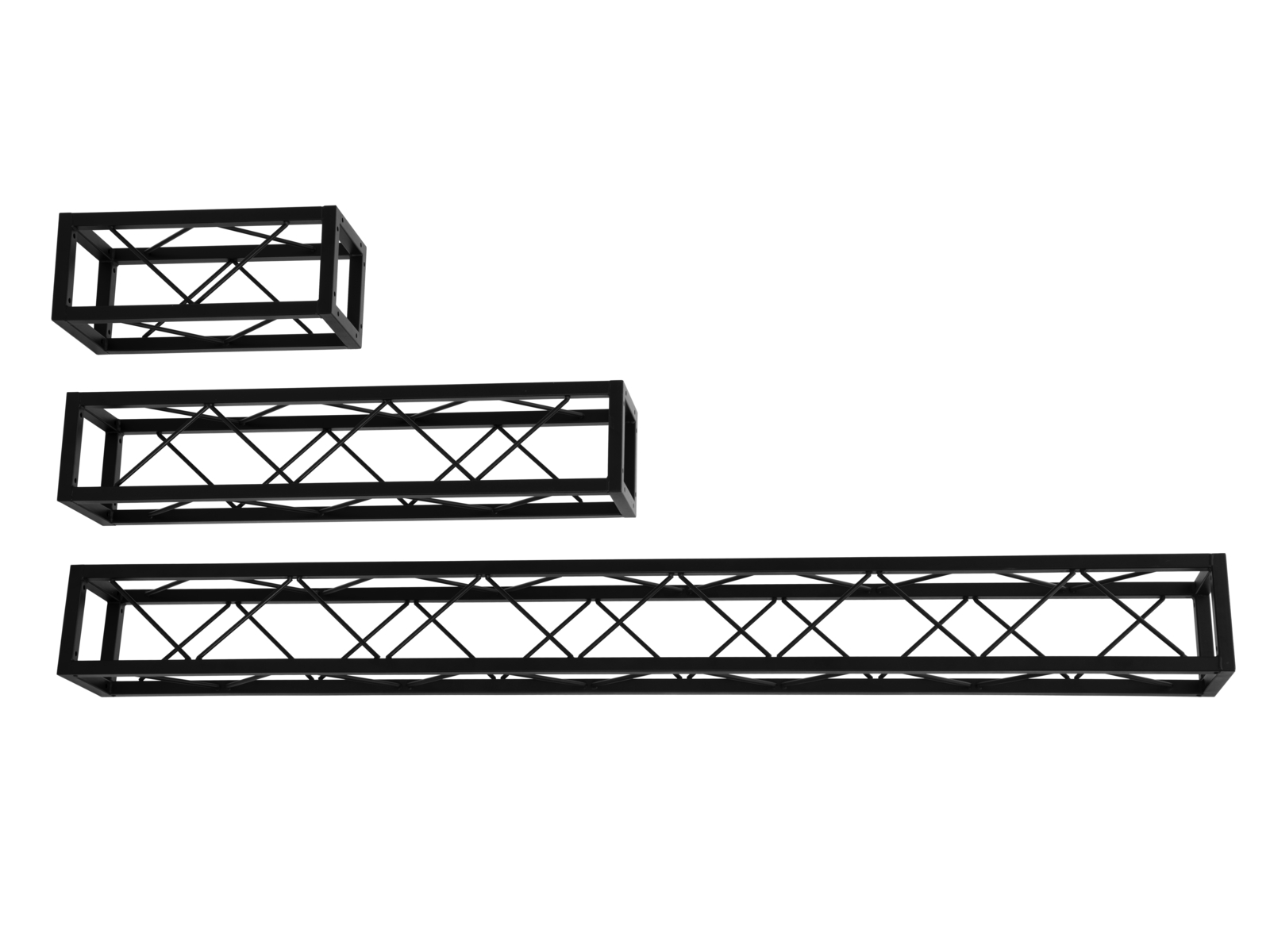 DECOTRUSS Quad ST-500, rovný díl černý - Obrázek 3