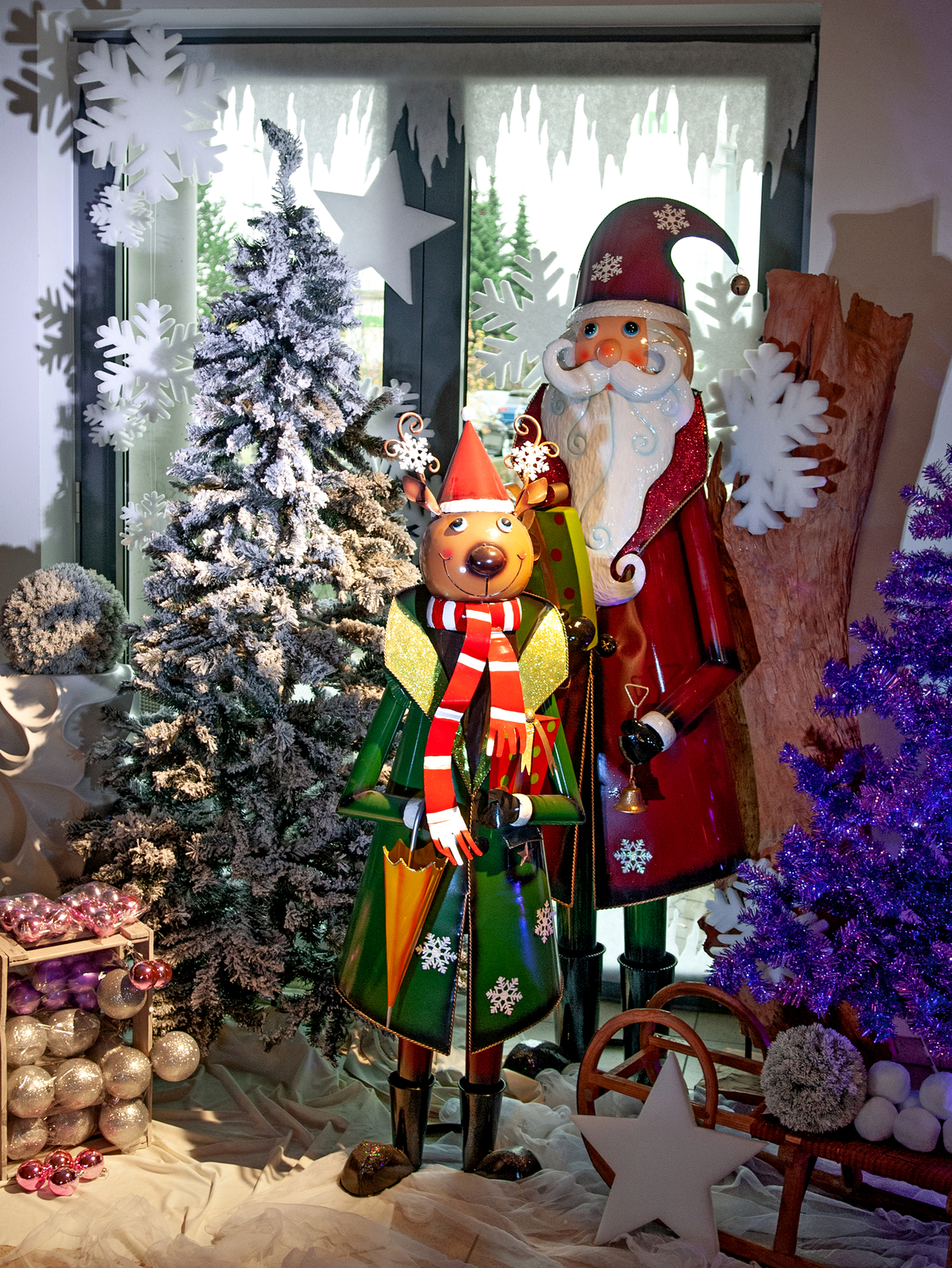 Figurína Santy, kovová, 195 cm - Obrázek 8