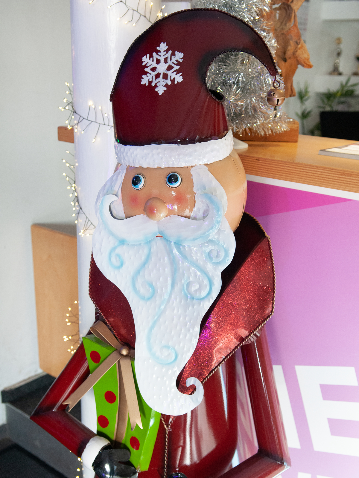 Figurína Santy, kovová, 150cm - Obrázek 7
