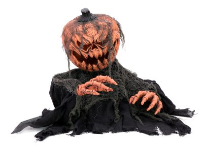 Halloween dýňové zombie torzo, 50 cm