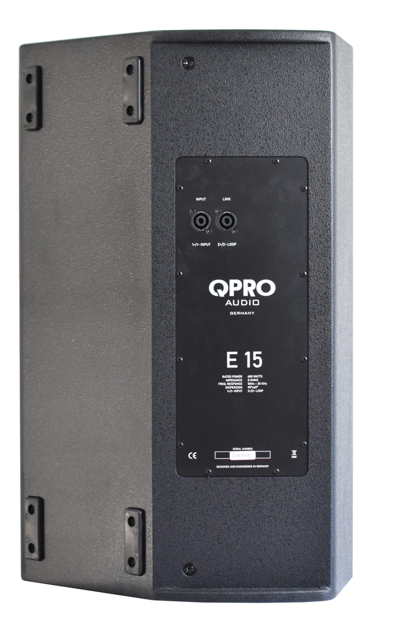 QPro E-15, 15" 2-pásmový reproduktor, 600W RMS - Obrázek 5