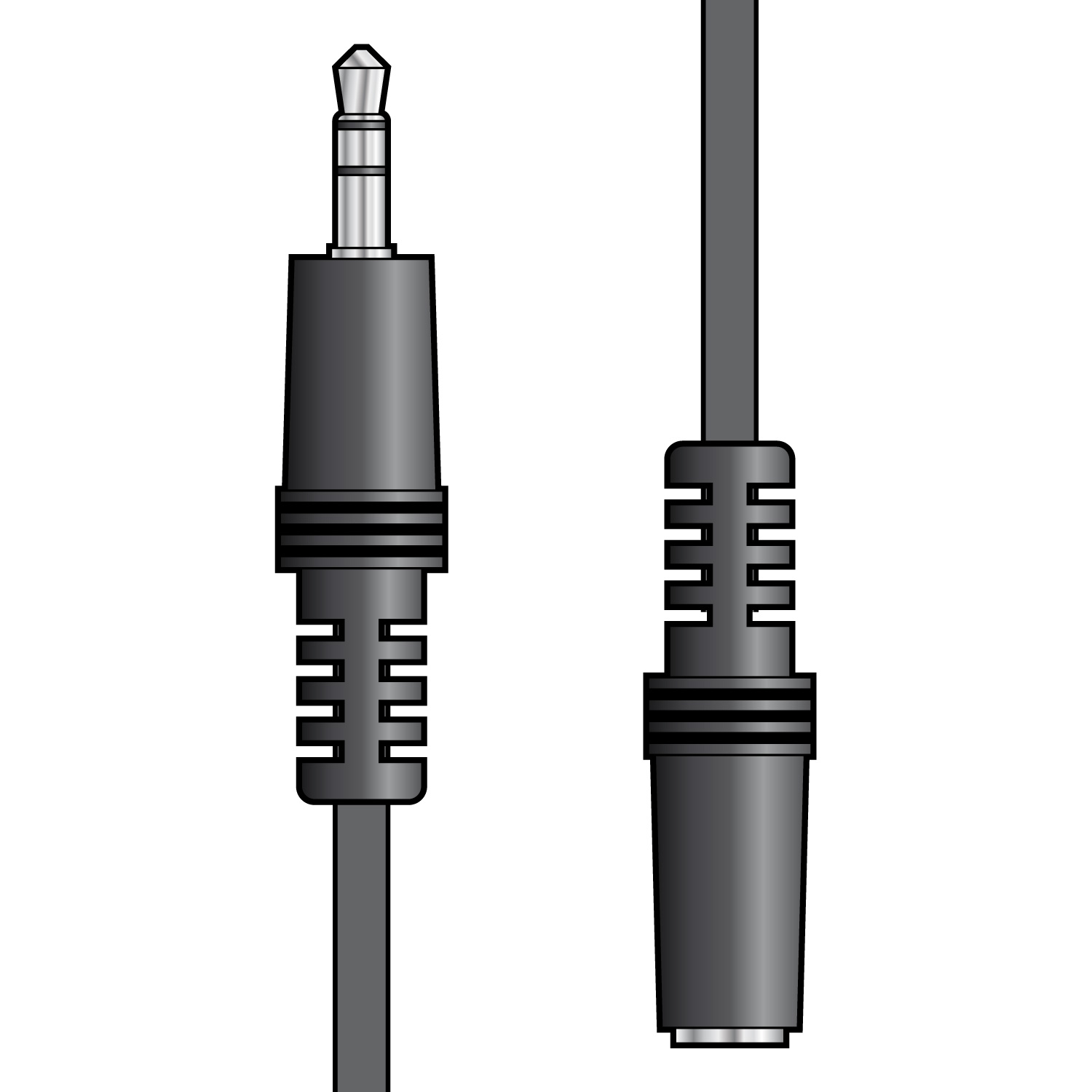 AV:link kabel 1x Jack 3.5mm stereo samec - 1x Jack 3.5mm stereo samice, 3m - Obrázek 3