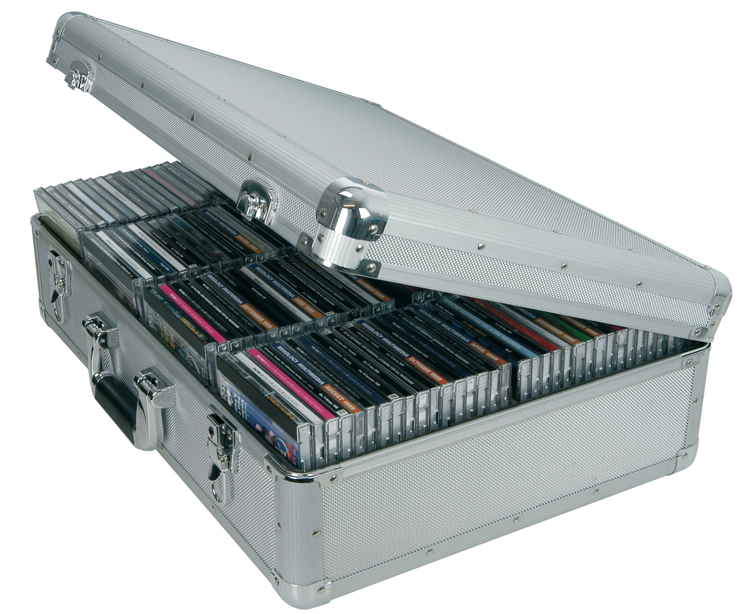 Citronic CDA-120 Hliníkový přepravní kufr na CD