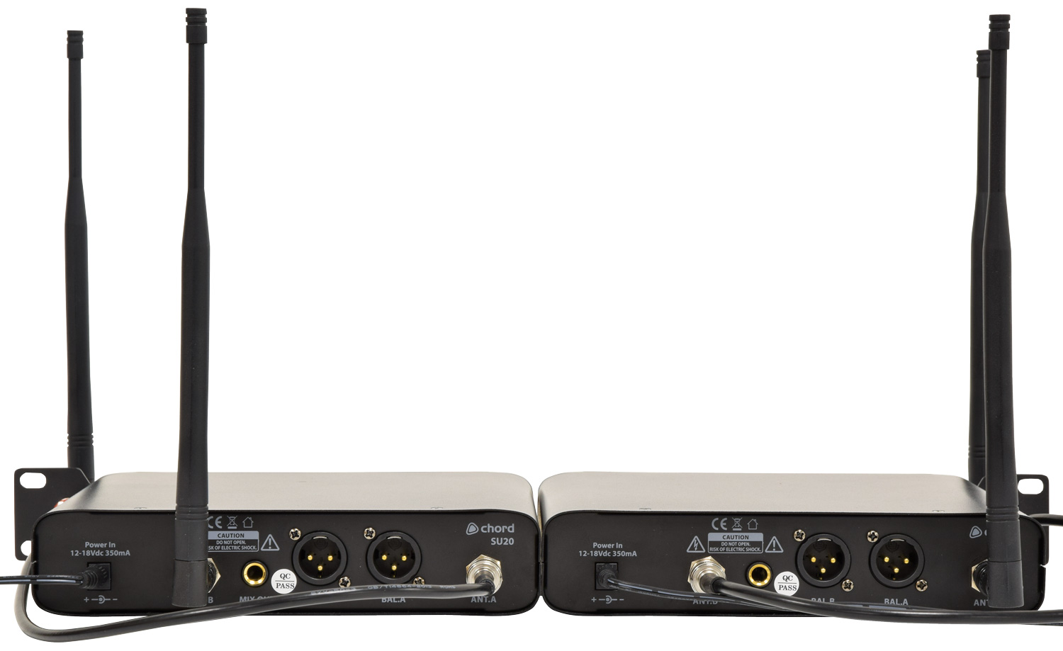 Chord NU2-N, 2-kanálový mikrofonní systém 863.42/864.3 MHz - Obrázek 3
