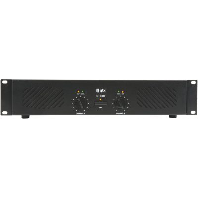 QTX Q-1000, zesilovač 2x 500W