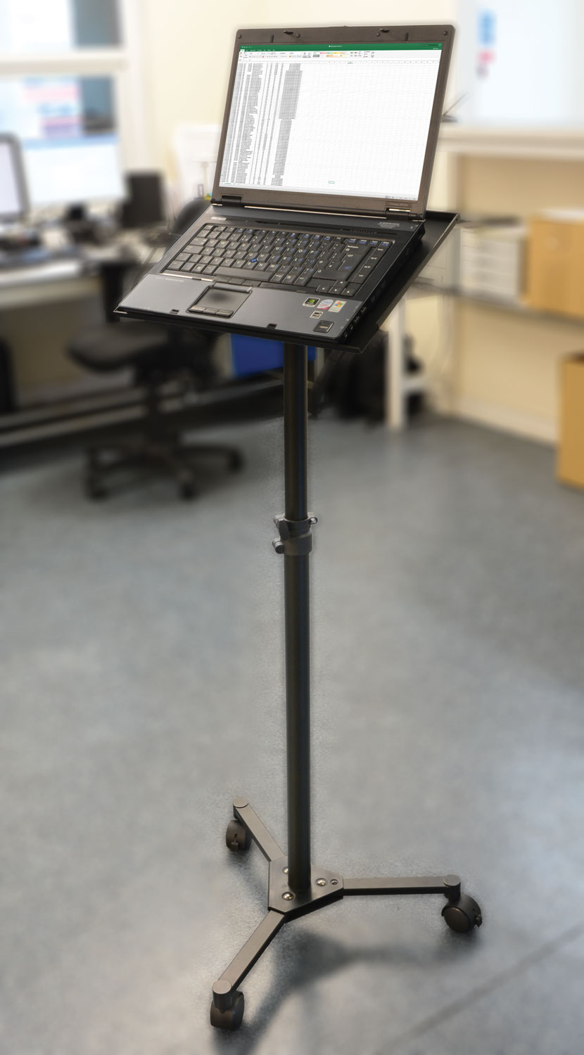 AV:link LPT1 stativ pro laptop/projektor s kolečky - Obrázek 4