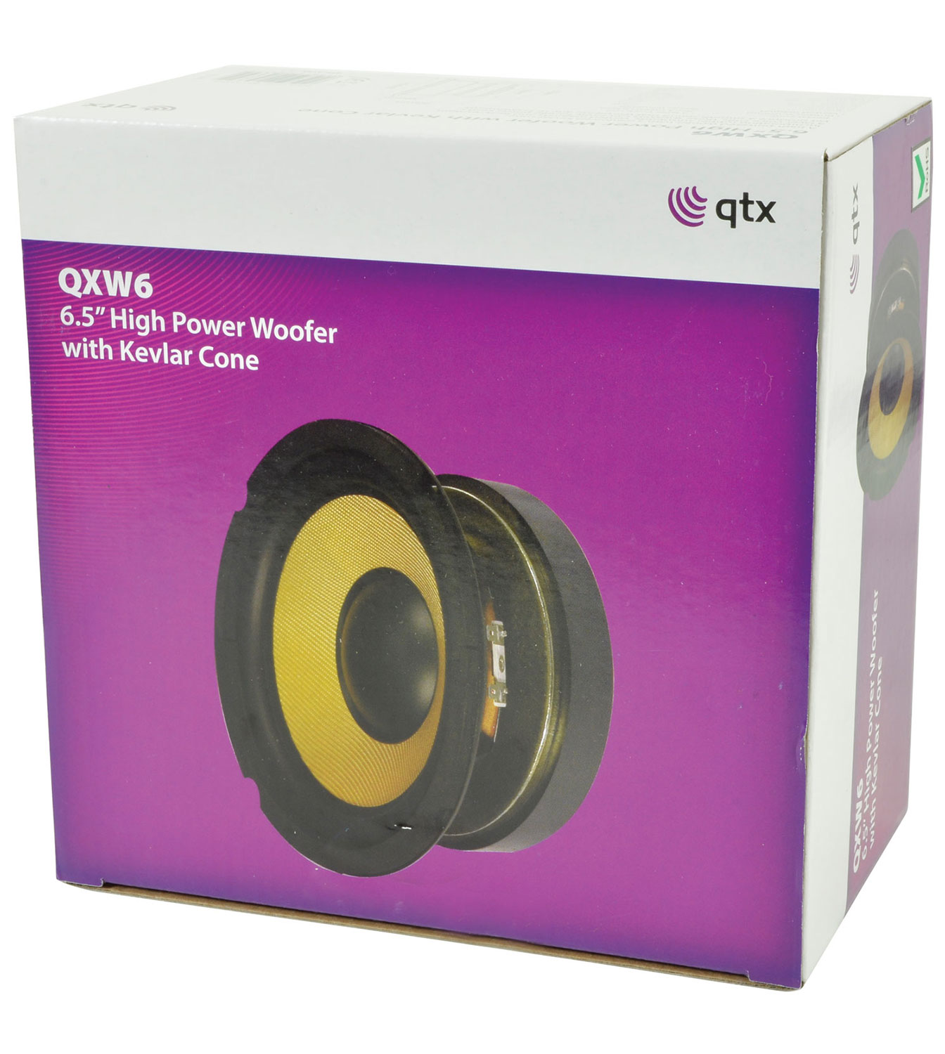 QTX basový 6,5" reproduktor z aramidových vláken - Obrázek 3