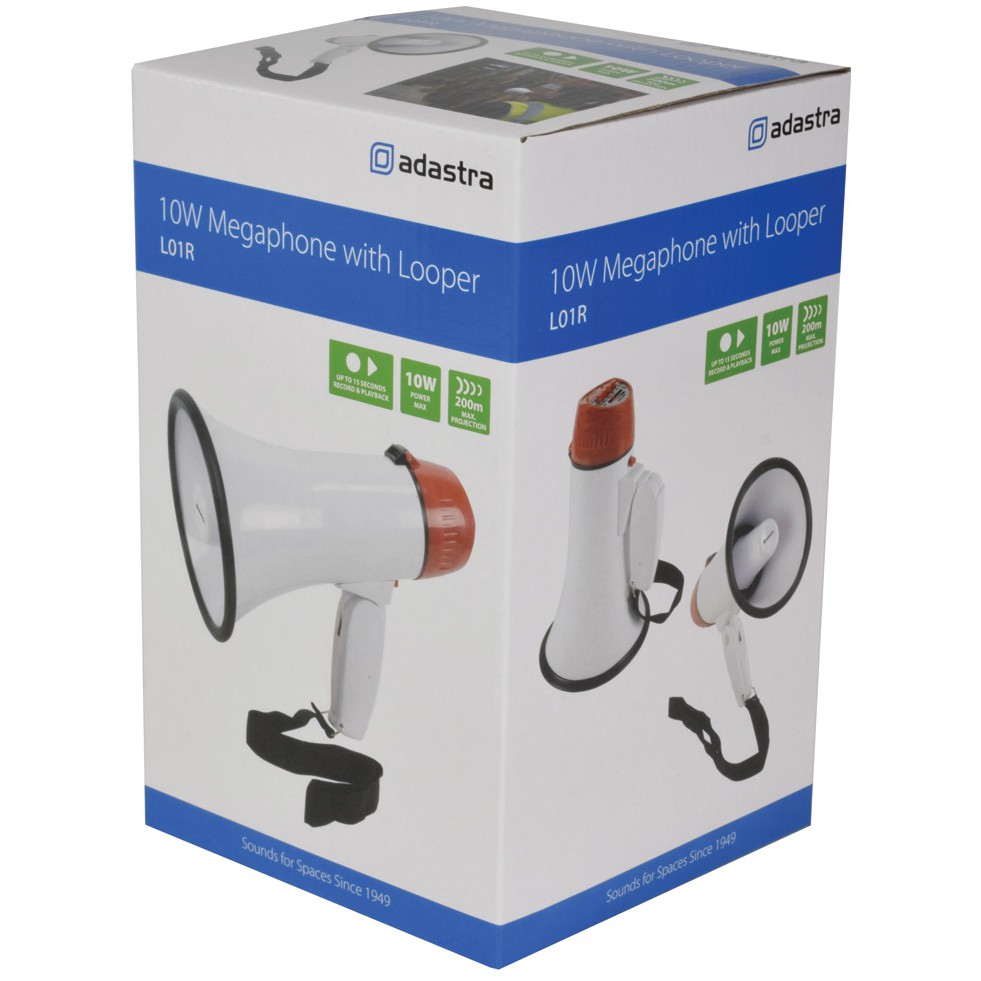Adastra L01R, megafon, 10W - Obrázek 7