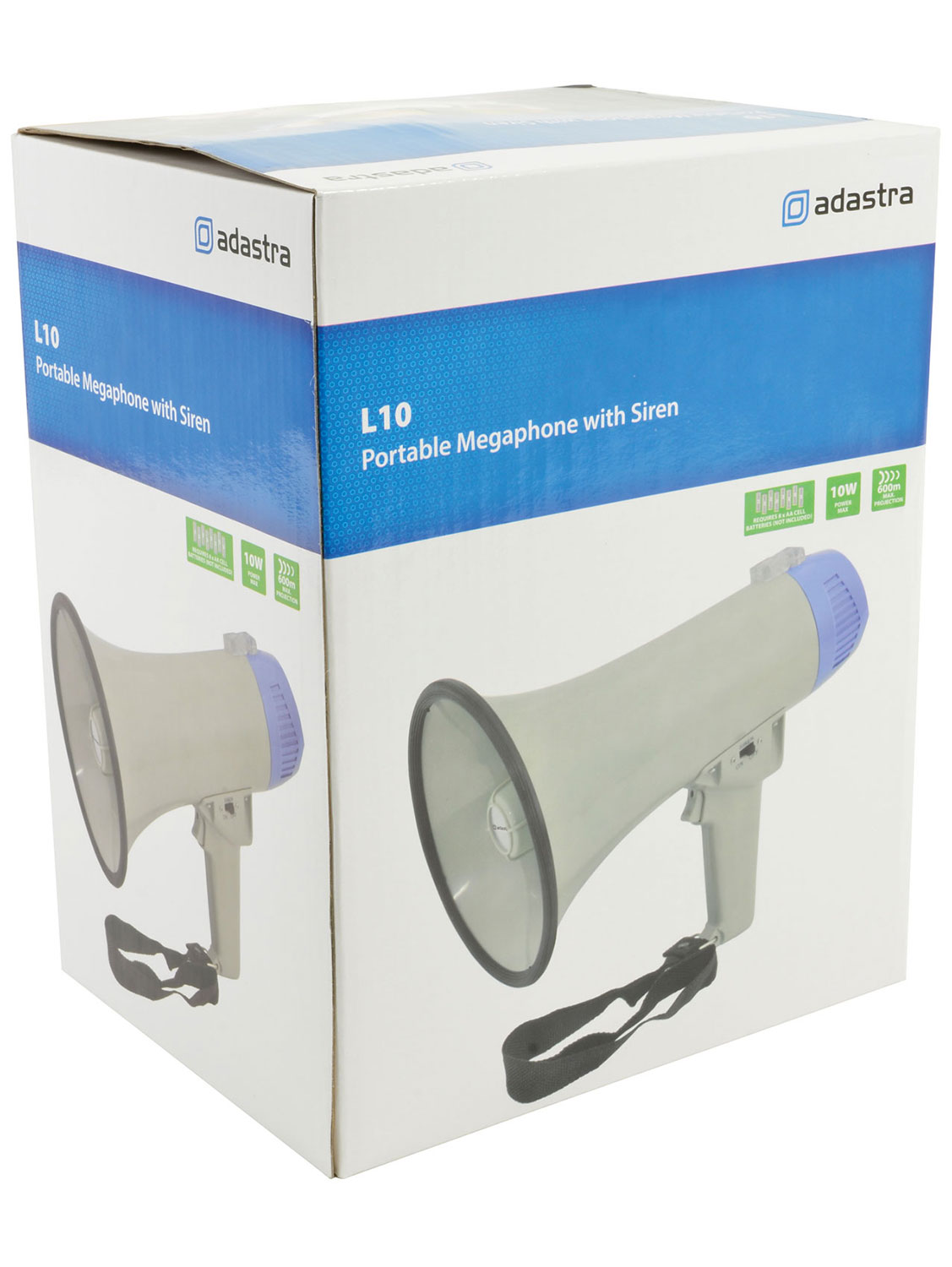 Adastra L10, megafon, 10W - Obrázek 4
