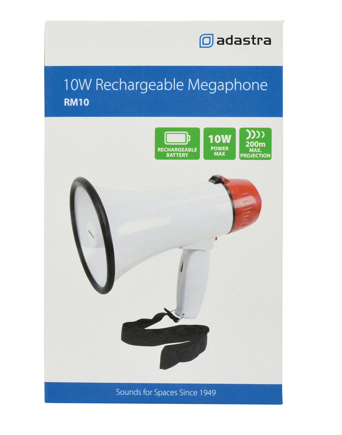 Adastra RM10, megafon, 10W - Obrázek 7