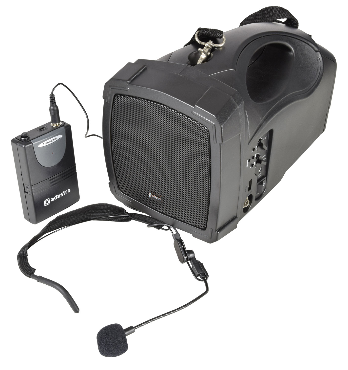 Adastra H25B, přenosný zvukový systém FM/BT/VHF, 25W - Obrázek 3