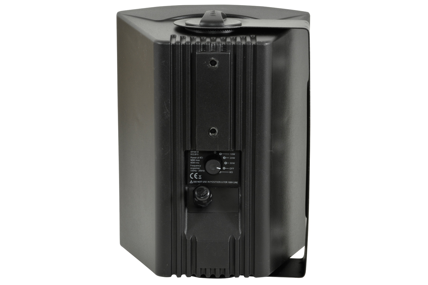 Adastra BP5V-B, 100V nástěnný 5,25" reproduktor, 30W, IP54, černý - Obrázek 3