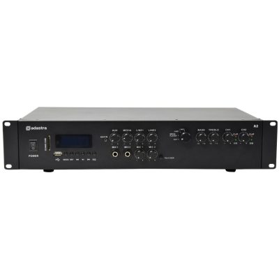 Adastra A2, stereo PA zesilovač, MP3/SD/USB/BT/FM, 2x 200W