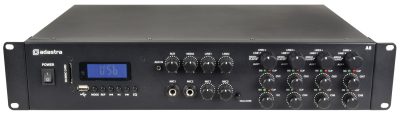 Adastra A8, mixážní 4-zónový zesilovač 8x 100W, BT/MP3/FM
