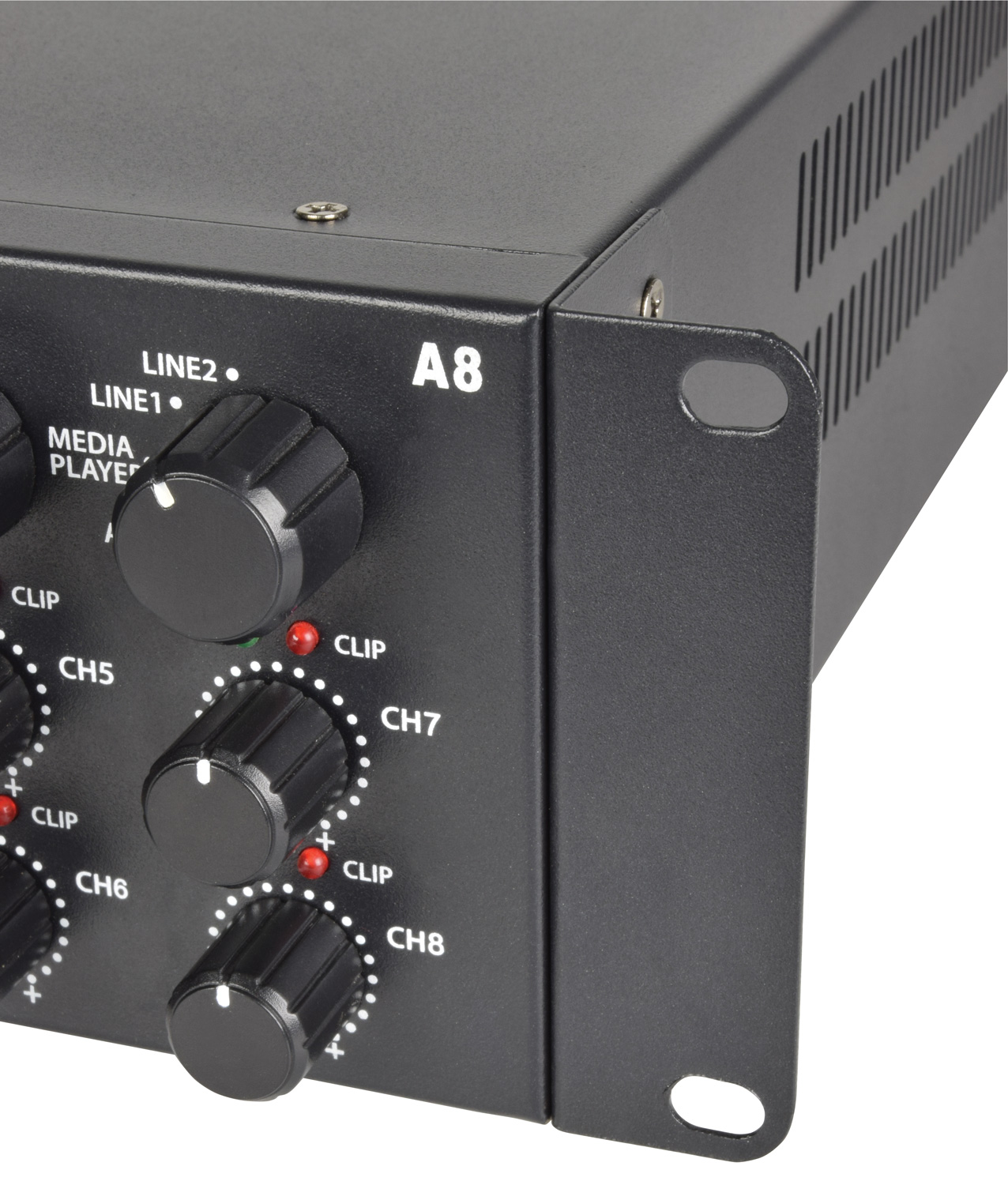 Adastra A8, mixážní 4-zónový zesilovač 8x 100W, BT/MP3/FM - Obrázek 6