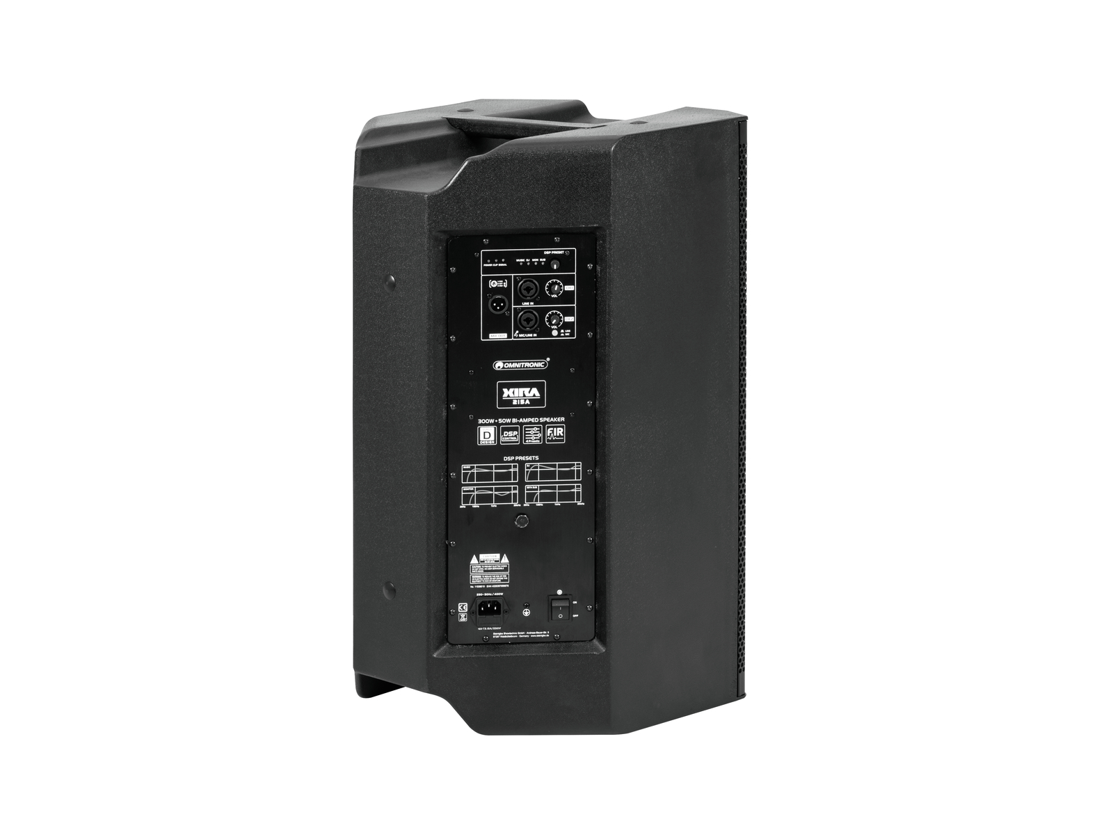 Omnironic XIRA-215A, 15" aktivní reprobox, 350W - Obrázek 3