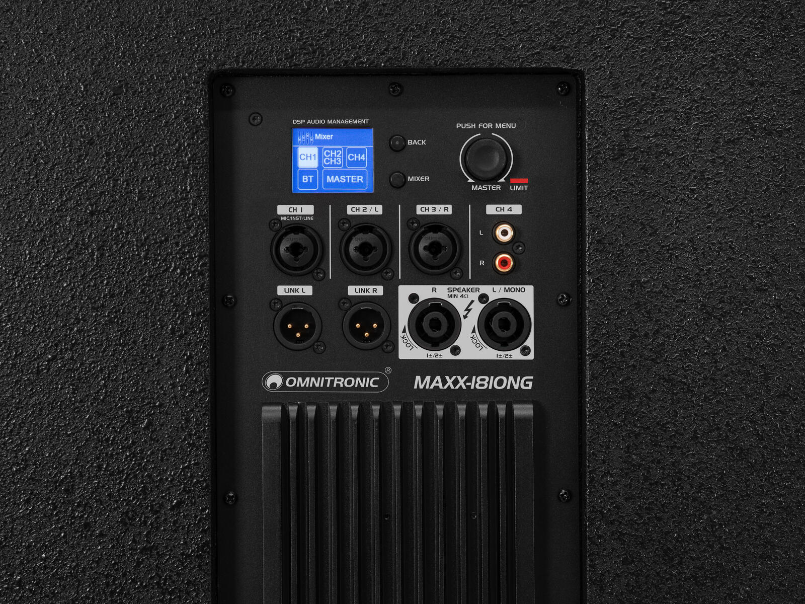 Omnitronic MAXX-1810NG 2.1 aktivní zvukový systém - Obrázek 4
