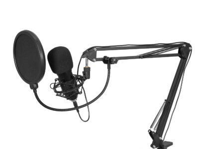 Omnitronic BMS-1C USB, studiový kondenzátorový mikrofonní set
