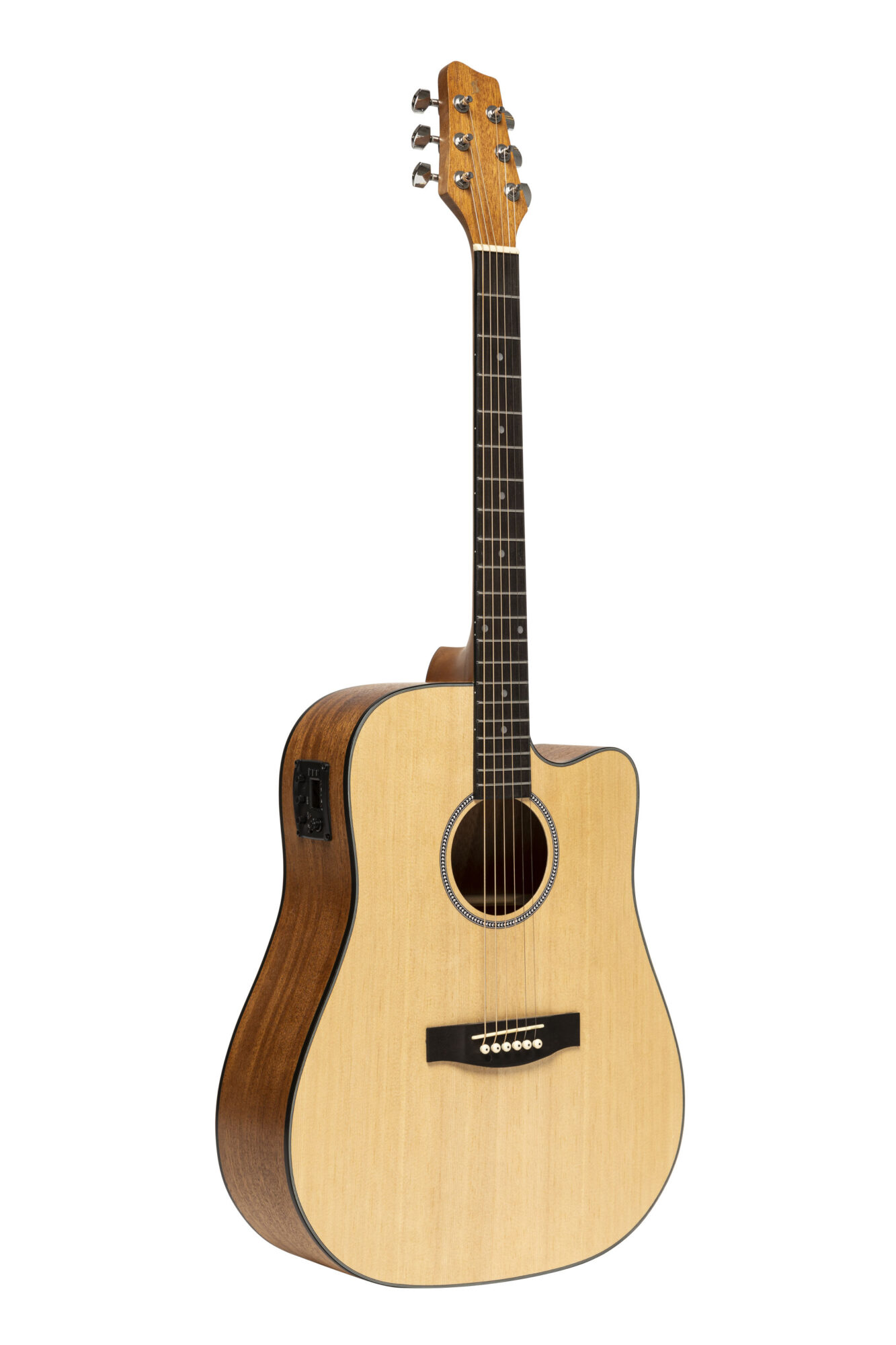 Stagg SA25 DCE SPRUCE, elektroakustická kytara typu Dreadnought