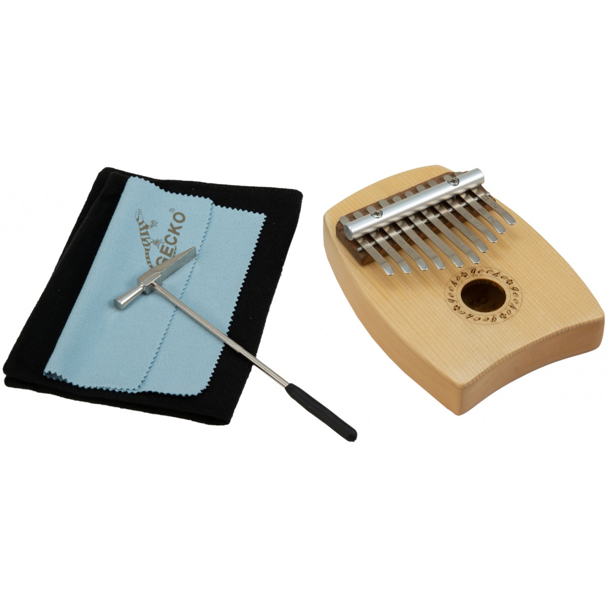 Dimavery KL-1, kalimba, 10 C, přírodní - Obrázek 4