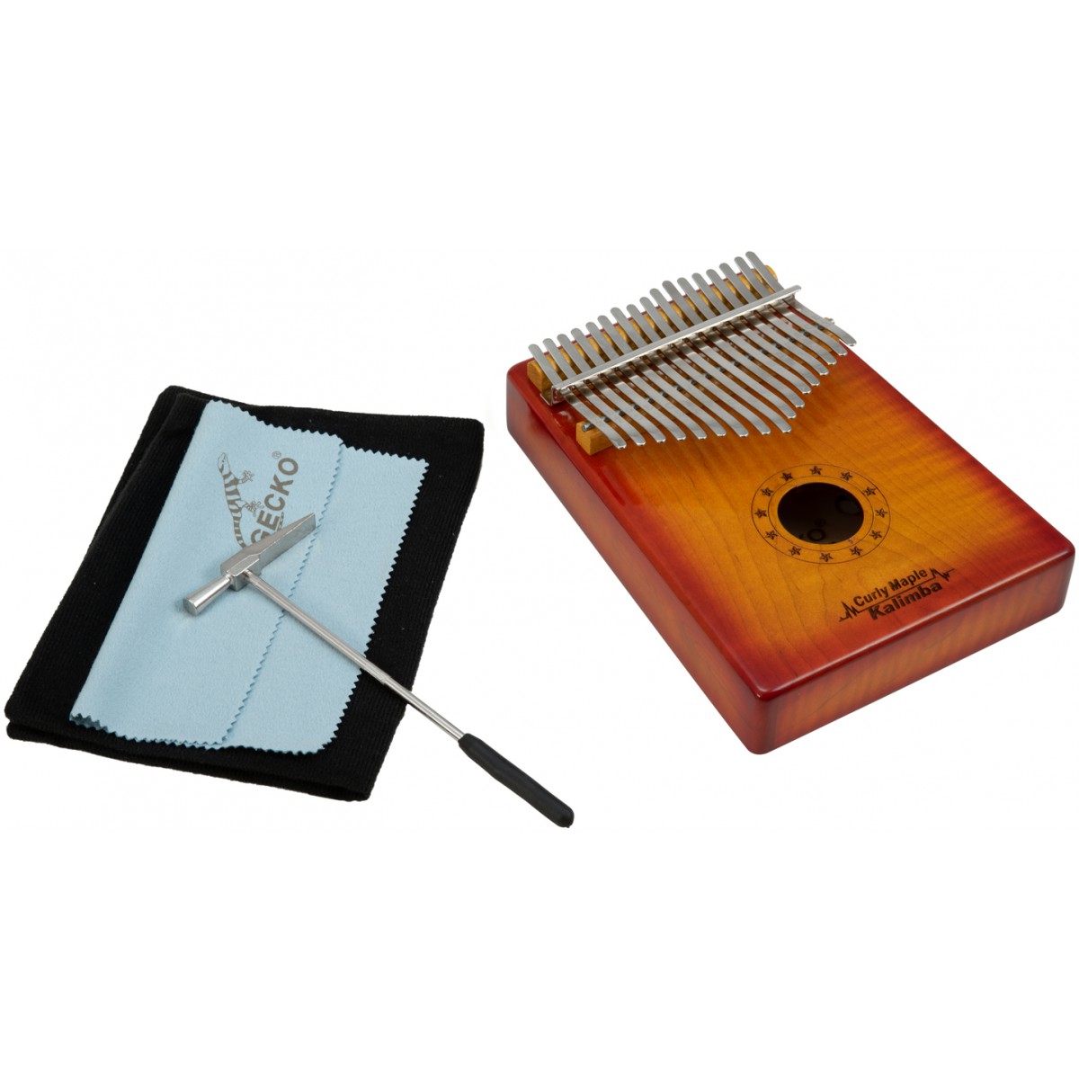 Dimavery KL-4, kalimba, 17 C, sunburst - Obrázek 4