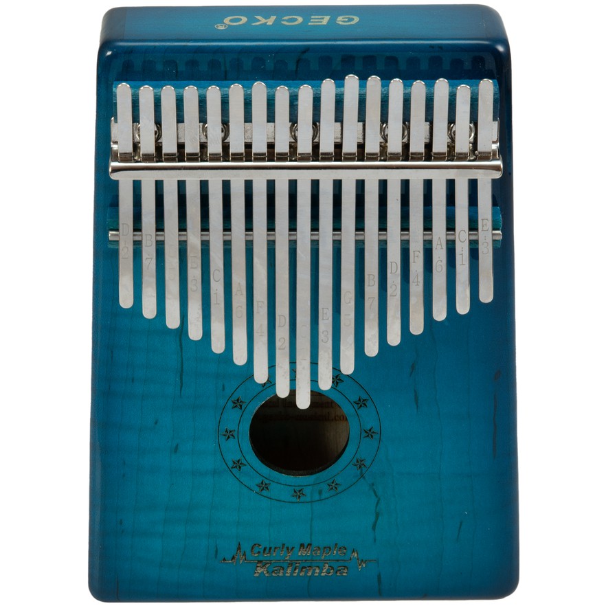 Dimavery KL-6, kalimba, 17 C, modrá - Obrázek 4