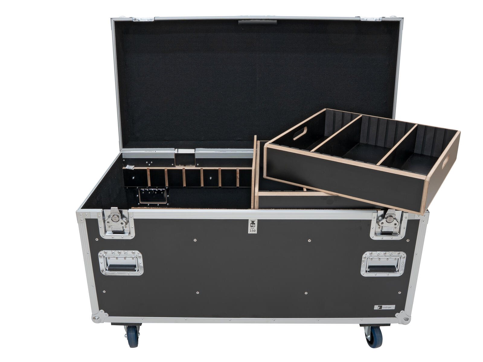 Roadinger TW-2 PRO 120 cm, univerzální přepravní case s kolečky - Obrázek 11