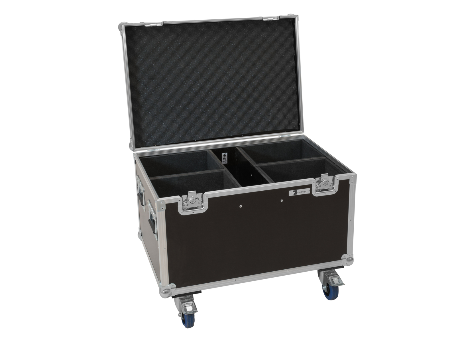 ROADINGER Flightcase pro 4x LED Theatre COB 200