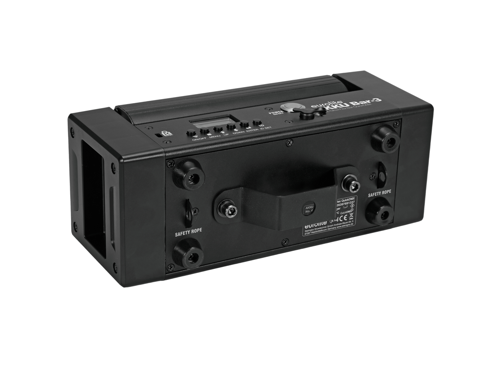 EUROLITE AKKU Bar-3 Glow 3x 8W QCL, Flex, QuickDMX - Obrázek 6