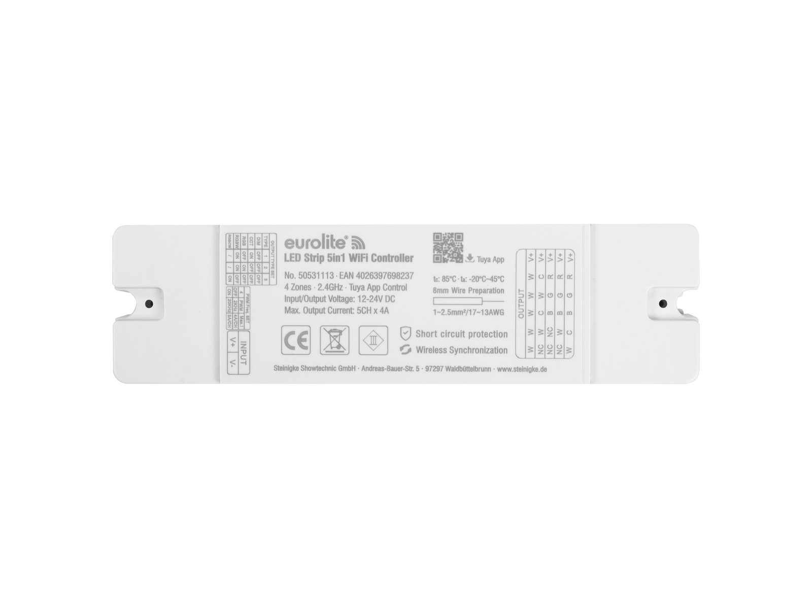 EUROLITE LED Strip 5v1 WiFi ovladač - Obrázek 3