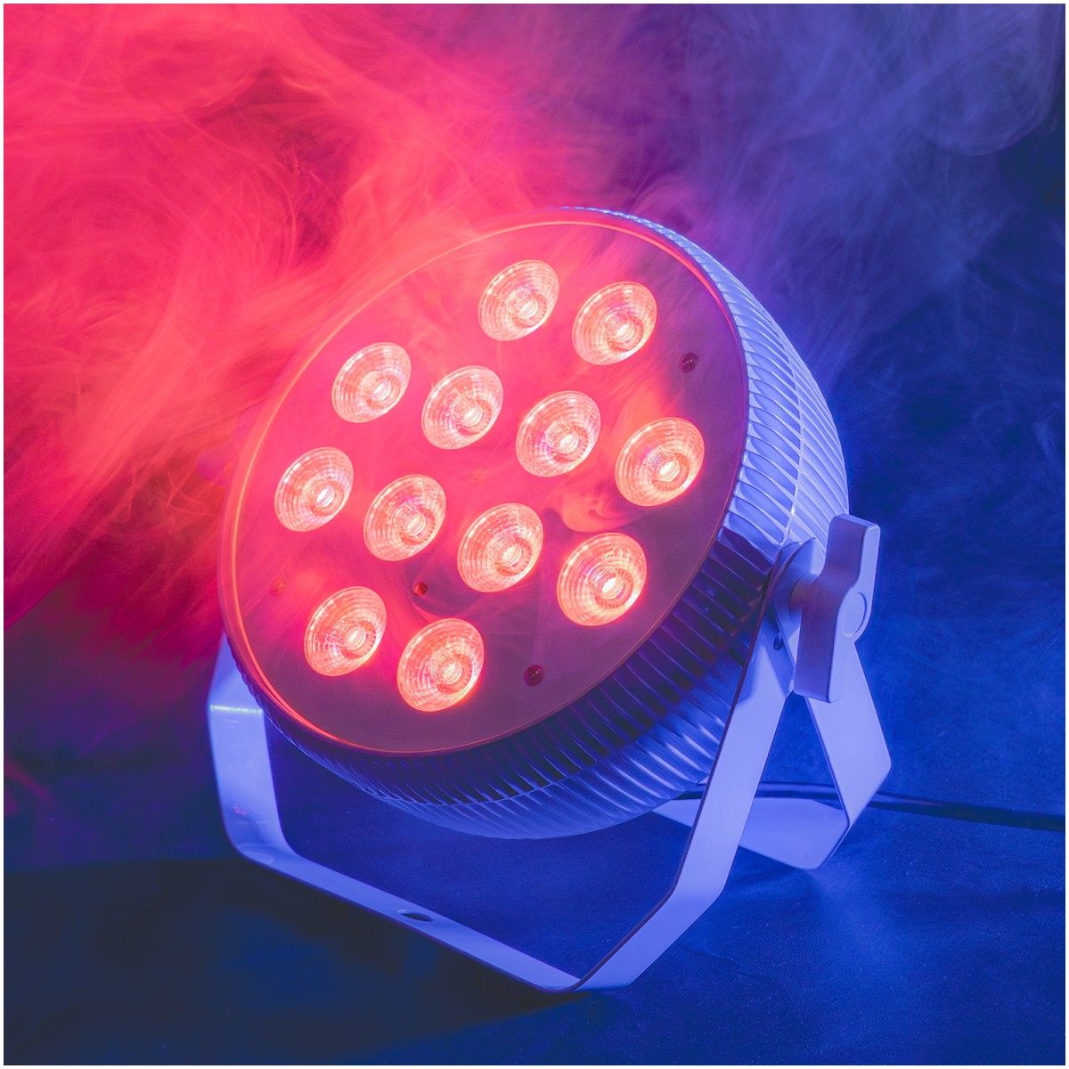 Citronic MagicPAR-80W, LED PAR 12x 12W RGBWA/UV, bílý - Obrázek 8