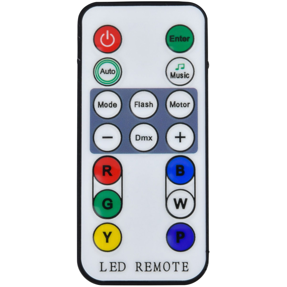 Citronic MagicPAR-220W, LED PAR 18x 12W RGBWA/UV, bílý - Obrázek 6